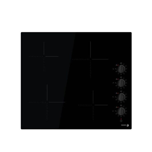Table Vitrocéramique - FAGOR - FAVM3540 - 4 plaques de cuisson - Noir - 56 cm x 49 cm