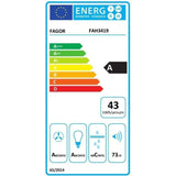 Hotte pyramidale - FAGOR - FAH3419 - 617 mł/h - 3 vitesses - Éclairage LED
