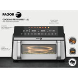 Friteuse sans huile - FAGOR - FG10AF - 11L - 2400W - Double cuve - Ecran digital - 8 programmes - Airfryer famille