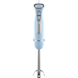 Mixeur plongeant - FAGOR - 1000 W - 12 vitesses + turbo - Bol doseur - Bol Hachoir - Fouet - Bleu