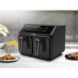 Friteuse sans huile FAGOR - Airfryer FG2X4L - Capacité 8L - Double cuves 4L - 8 programmes de cuisson - 2200W