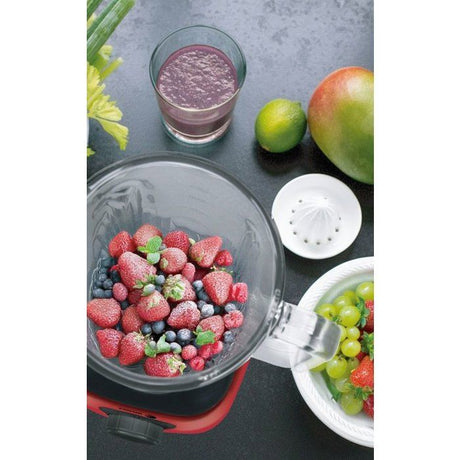Blender 2-en-1 - FAGOR - FGB2153 - 400 W - Bol en verre gradué 1,5 L - Rouge