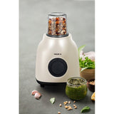 Blender 2-en-1 - FAGOR - FGC2160 - 400 W - Bol en verre gradué 1,5 L - Creme
