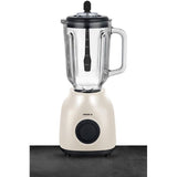 Blender 2-en-1 - FAGOR - FGC2160 - 400 W - Bol en verre gradué 1,5 L - Creme