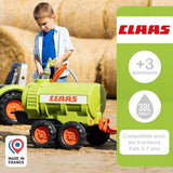 Remorque Citerne Claas - FALK - Capacité 30L - Vert - Adaptable avec les tracteurs FALK 3-7 ans - 100% Fabriqué en France