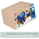 Remorque Citerne New Holland - FALK - Capacité 30L - Bleu- Adaptable avec les tracteurs FALK 3-7 ans - 100% Fabriqué en France