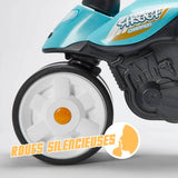 Draisienne moto Falk - Street Champion - roues silencieuses - Bleu