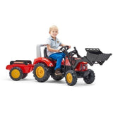 Tractopelle a pÈdales - FALK - Supercharger - Des 3 ans - 100% FabriquÈ en France - 50% de plastique recyclÈ