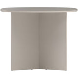 Table a manger FAMILY  Forme ovale  Finition beige cachemire  6 places  200 x 100 x 76 cm