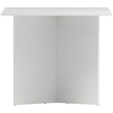 Table a manger FAMILY  Forme rectangulaire  Finition blanc mat  6 personnes  200 x 90 x 76 cm