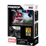 Figurine - FANDROP x STAR WARS - Spider-Man vs Venom - Vitrine avec scene culte + mini affiche - 18 cm
