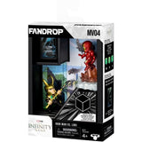Figurine - FANDROP x MARVEL - Iron Man vs Loki - Vitrine avec scene culte + mini affiche - 18 cm