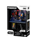 Figurine - FANDROP x STAR WARS - Darth Maul vs Ahsoka - Vitrine avec scene culte + mini affiche - 18 cm