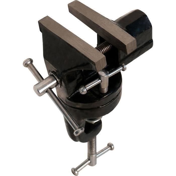 Etau agrafe en fonte a base rotative FARTOOLS PRO ETO 70 - 111453