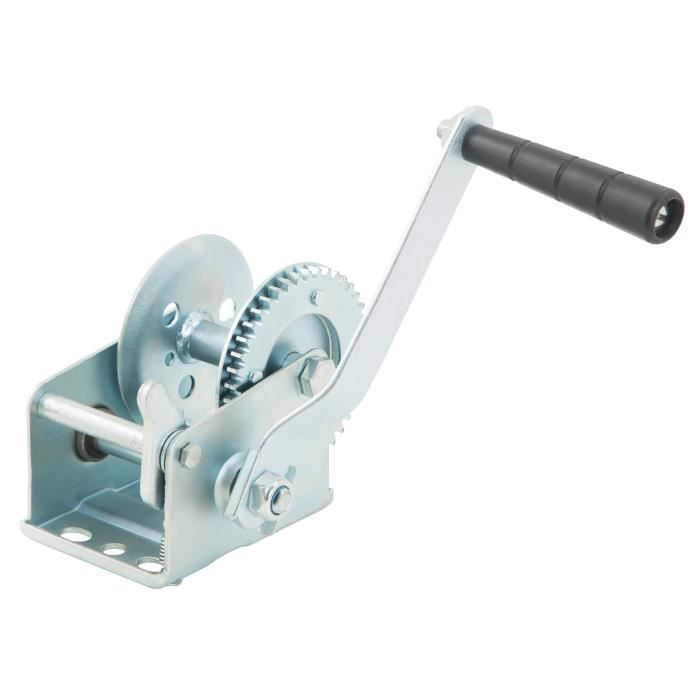 Treuil de halage a manivelle FARTOOLS TM450 - Charge max 450 kg - C‚ble non fourni - Diametre 4 mm