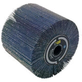 Brosse a lamelles abrasives - FARTOOLS - A120 Ř120mm/L100mm - Oxyde de zirconium grain 120