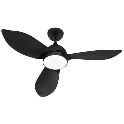 CORSICA Noir- Ventilateur de plafond Ø116cm 70W + éclairage LED