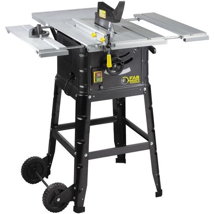 Scie de table FARTOOLS PRO TS 1800 - 1800 W, Ř 250 mm, 36 dents, 74 mm de coupe