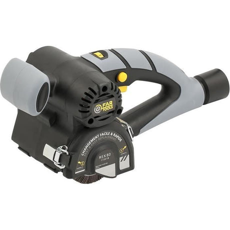 Rénovateur compact 420W brosse a lamelles abrasives Ř80mm