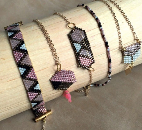 Atelier de bijoux - SYCOMORE - Tissage perles japonaises - Des 12 ans