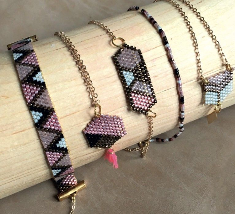 Atelier de bijoux - SYCOMORE - Tissage perles japonaises - Des 12 ans