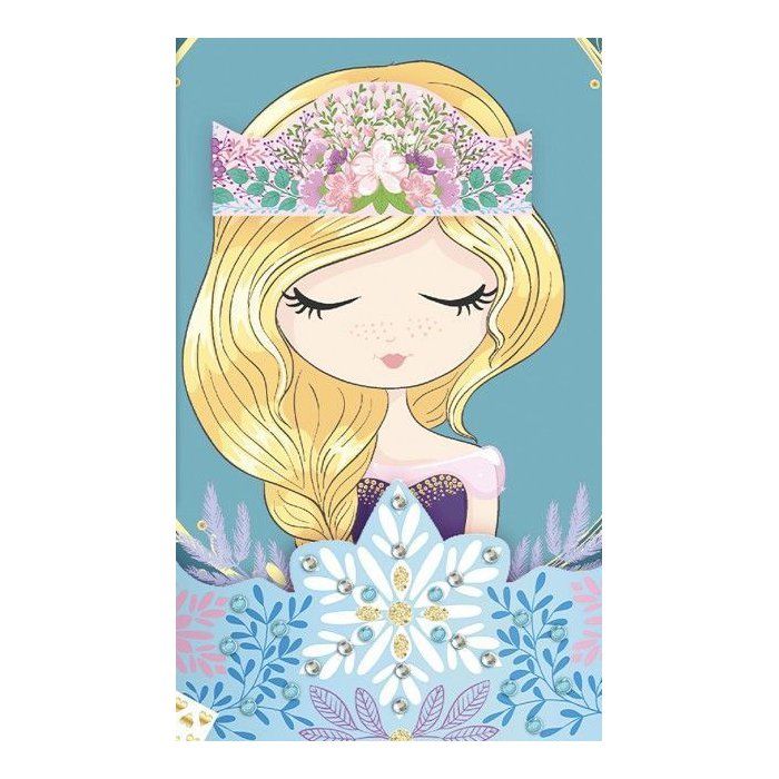 Lot de 6 couronnes de Princesses a décorer - SYCOMORE - Loisirs créatifs - Pour enfants a partir de 4 ans