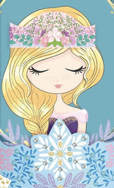 Lot de 6 couronnes de Princesses a décorer - SYCOMORE - Loisirs créatifs - Pour enfants a partir de 4 ans