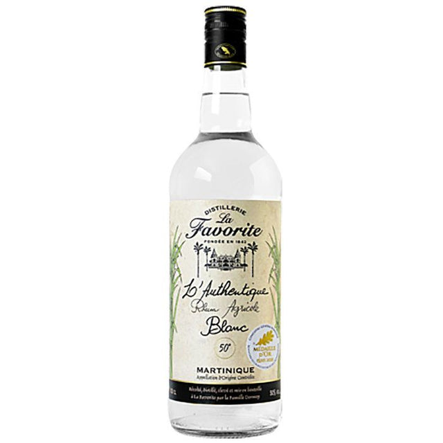 Rhum Blanc L'authentique 50° 100cl La Favorite