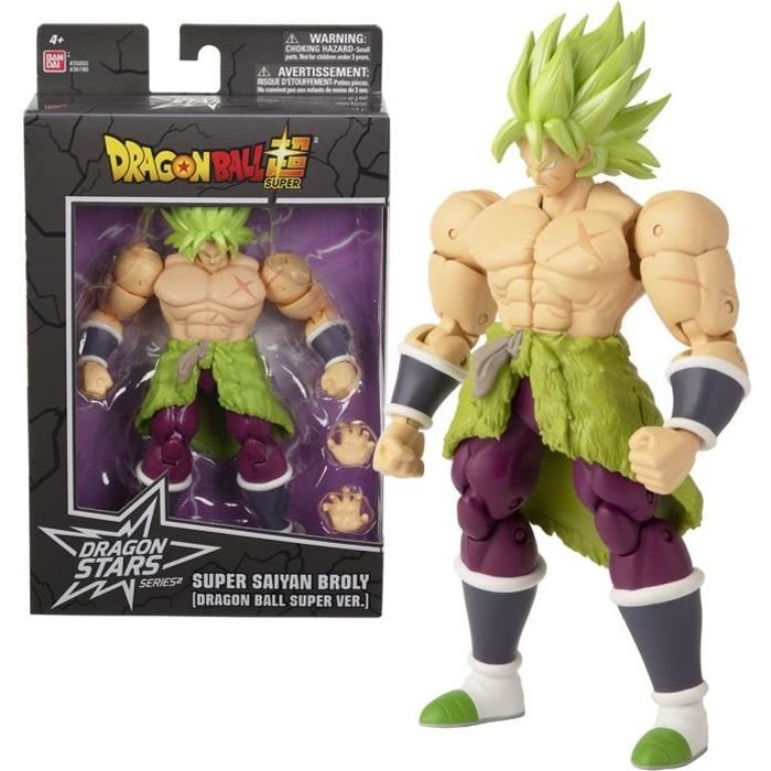 Dragon Stars figurine - BANDAI - Broly Super Saiyan - 17cm - 16 points of articulation