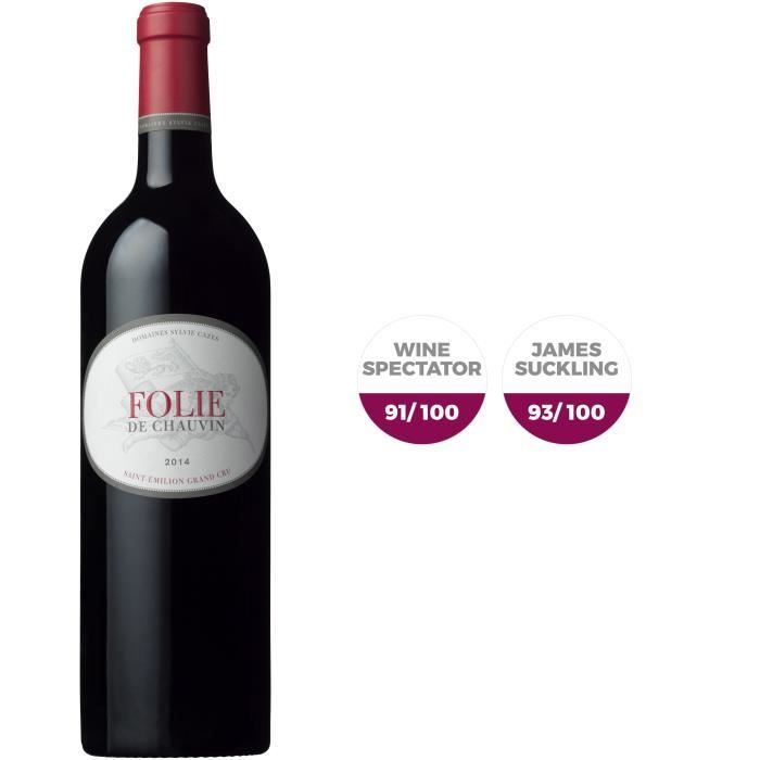 Folie de Chauvin 2016 Saint-Emilion Grand Cru - Bordeaux red wine