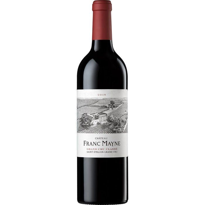 Château Franc Mayne 2018 Saint-Emilion Grand Cru Classé - Vin rouge de Bordeaux
