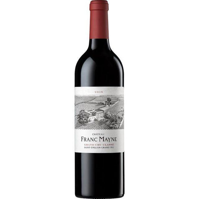Château Franc Mayne 2018 Saint-Emilion Grand Cru Classé - Vin rouge de Bordeaux