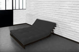 CONFORT DESIGN Matelas Futon 140 x 190 - Ep. 15 cm - Mémoire de forme - Anti-tâche -5 couches - Ferme équilibré - Fabriqué en France