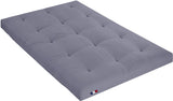 CONFORT DESIGN Matelas Futon 140 x 190 - Ep. 15 cm - Mémoire de forme - Anti-tâche -5 couches - Ferme équilibré - Fabriqué en France