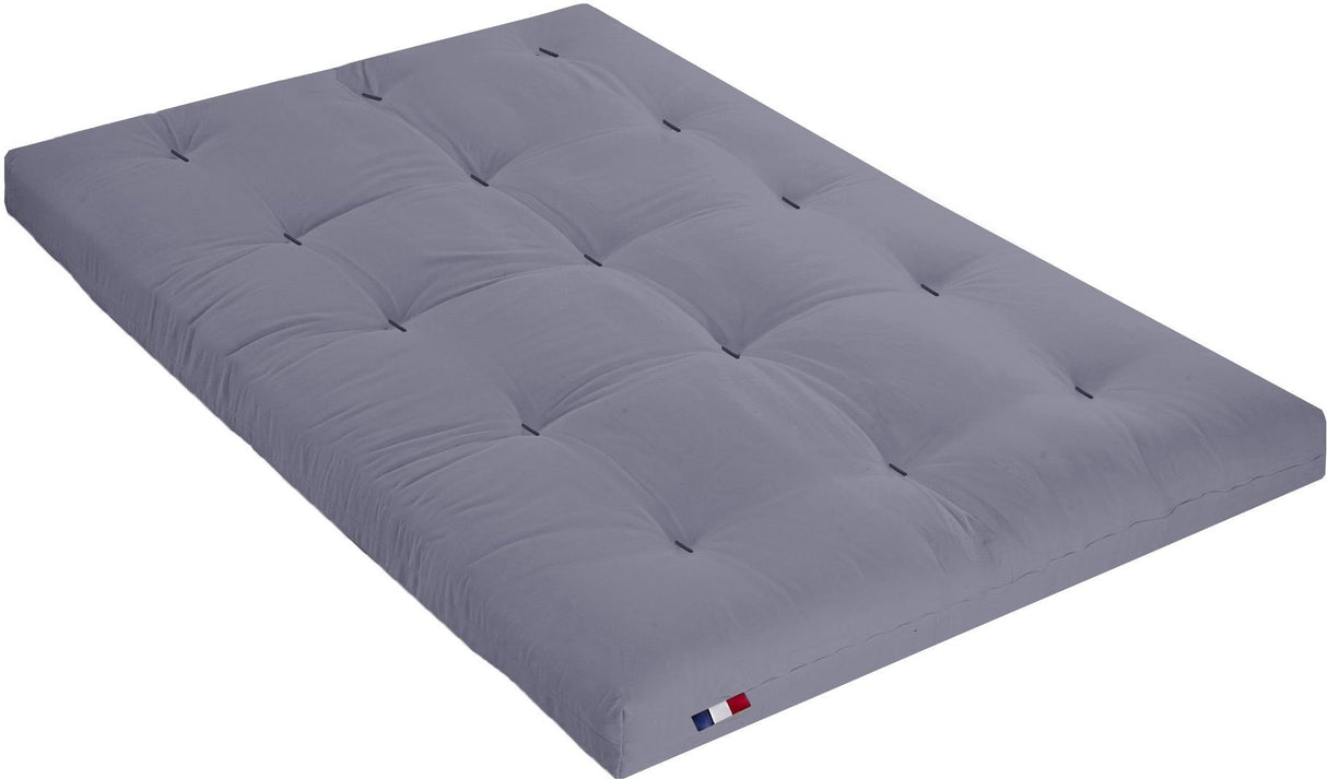 CONFORT DESIGN Matelas Futon 160 x 200 - Ep. 15 cm - Mémoire de forme - Anti-tâche -5 couches - Ferme équilibré - Fabriqué en France
