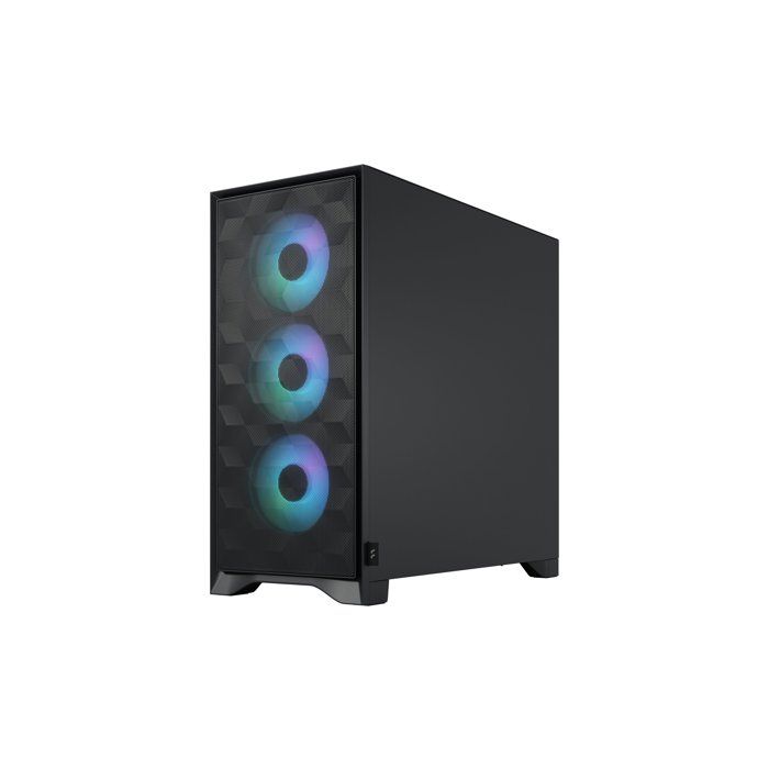 Boitier PC - FRACTAL DESIGN - FD-C-POA2A-03 - Pop 2 Air TG RGB - Format ATX - 3 ventilateurs a pales profilées - Noir