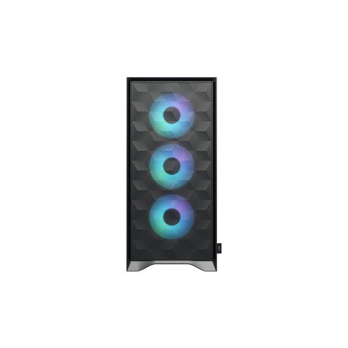 Boitier PC - FRACTAL DESIGN - FD-C-POA2A-03 - Pop 2 Air TG RGB - Format ATX - 3 ventilateurs a pales profilées - Noir
