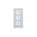 Boitier PC - FRACTAL DESIGN - FD-C-POA2A-04 - Pop 2 Air TG RGB - Format ATX - 3 ventilateurs a pales profilées - Blanc