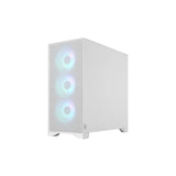 Boitier PC - FRACTAL DESIGN - FD-C-POA2A-04 - Pop 2 Air TG RGB - Format ATX - 3 ventilateurs a pales profilées - Blanc
