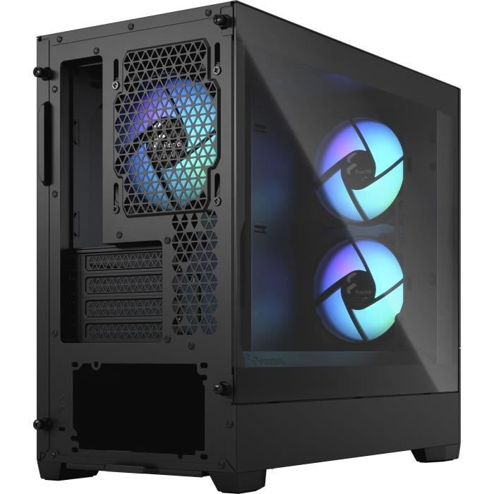 FRACTAL DESIGN - Pop Mini Air RGB Black TG - Boîtier PC - Noir (FD-C-POR1M-06)