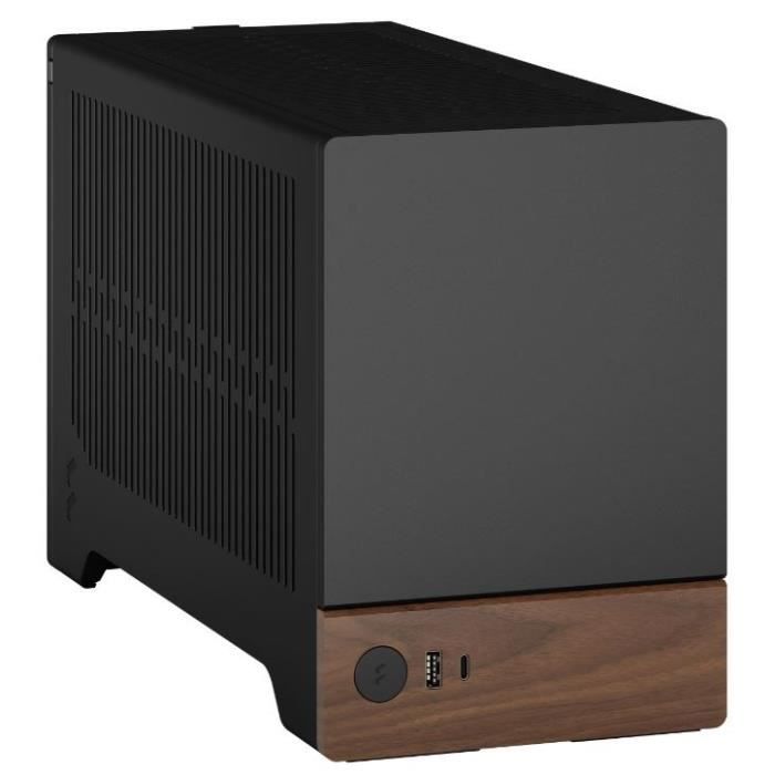 Boîtier PC - FRACTAL DESIGN - FD-C-TER1N-01 - mini-ITX - SFF 10,4L - GPU jusqu'a 322mm - Terra Graphite