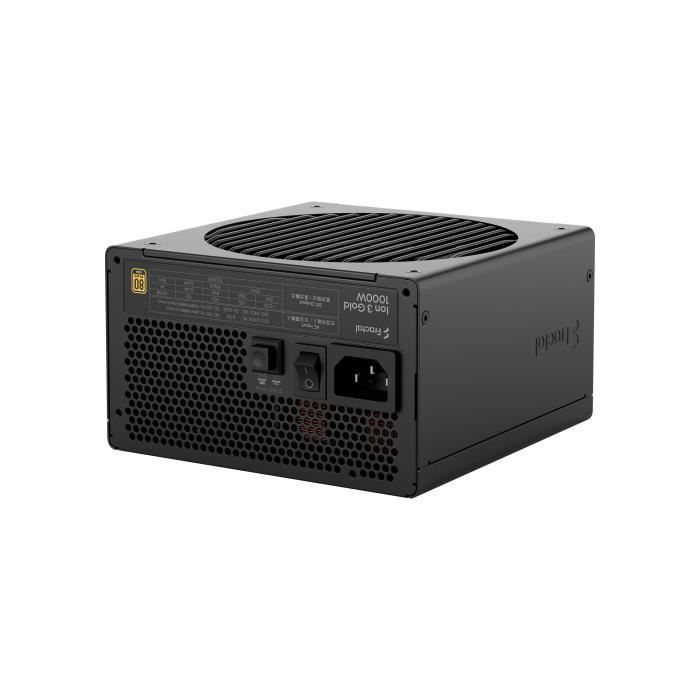 FRACTAL DESIGN - Ion 3 Gold 1000W Black (EU Cord) - Alimentation ATX12V 3.1 - 1000 W
