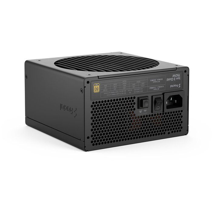 FRACTAL DESIGN - Ion 3 Gold 750W Black (EU Cord) - Alimentation ATX12V 3.1 - 750 W