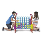 Jeu d'extÈrieur - FEBER - Aire de jeux Puissance 4 GÈant - Plastique Anti-UV - 21 anneaux