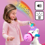 Trotteur 2-en-1 Licorne - FEBER - Baby Unicorn - Avec sons et lumieres - Des 12 mois