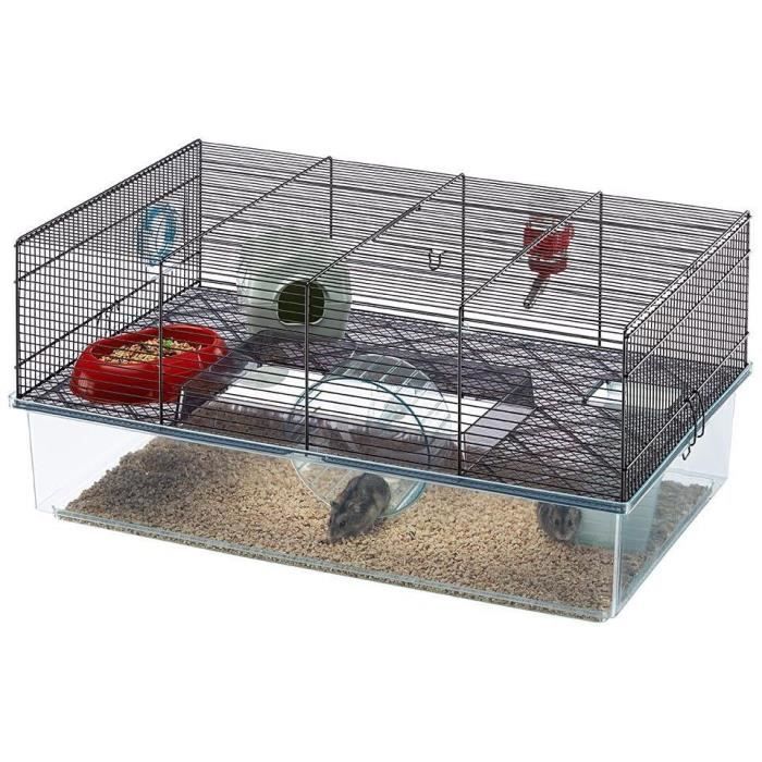 Cage - FERPLAST - FAVOLA - 60 x 36,5 x h 30 cm - Hauteur de bac élevé