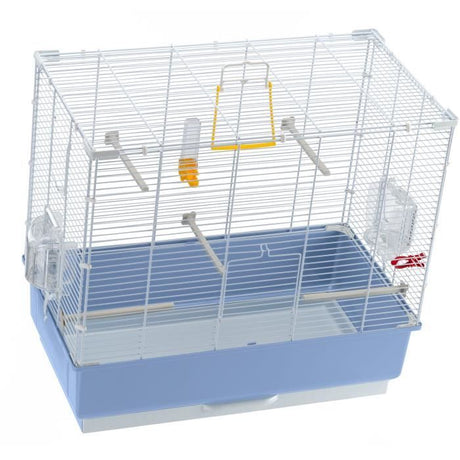 Cage oiseaux - FERPLAST - PIANO 4 - 59 x 33 x 55 cm - Blanc