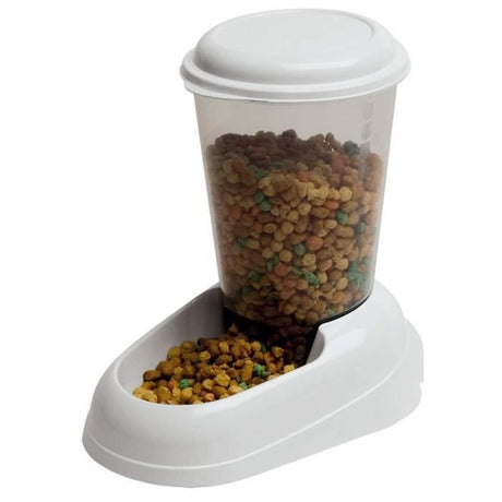 Distributeur de croquettes - FERPLAST - ZENITH - Plastique atoxique - 3L - Couvercle hermétique