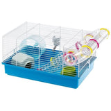 Cage - FERPLAST - PAULA TUBE LINE - 46 x 29,5 x 24,5 cm - Bleu
