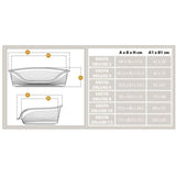 Panier-Corbeille SIESTA DELUXE Taille 4 - 61,5*45*21,5 cm - Bordeaux -FERPLAST